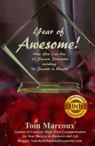 Powerful InstaMaxPro techniques in Tom Marcoux's book "Year of Awesome!"